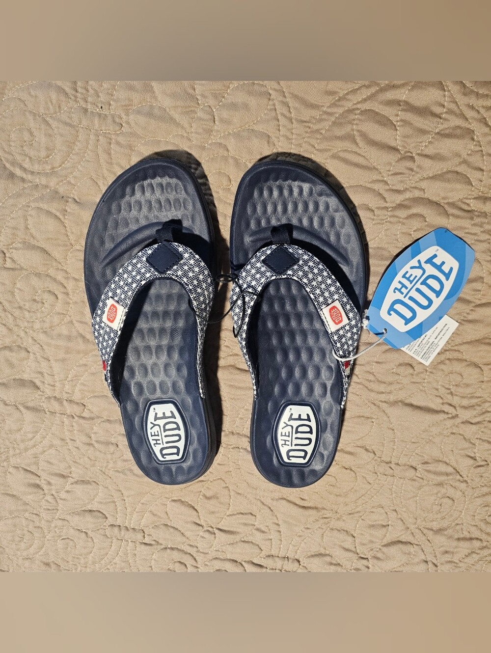 Nwt HeyDude Flip Flops